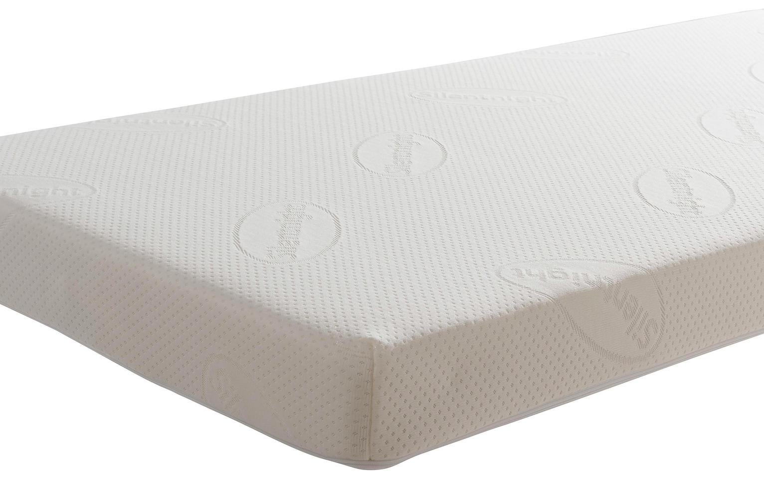 Suitable from Birth 120 x 60cm Breathable Silentnight Safe Nights Airflow Cot // Toddler Bed Mattress Foam /& Chemical Free